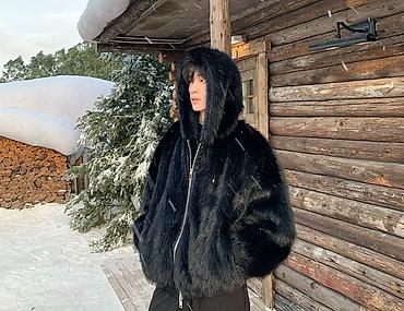 форма теквандо: Бомбер, Зима, Оверсайз, M — 4