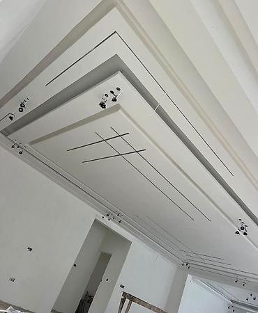 Asma tavanlar: Asma tavan, Gips, Odadavamlı — 14