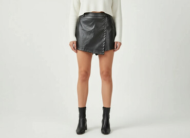 skórzane spodnie mohito: Shorts for women, size 2XL