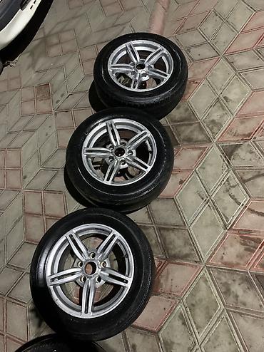 шина на бмв: Литые Диски R 15 BMW, Комплект, отверстий - 5, Б/у — 7