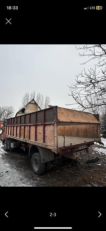 daf адиночка: Ивеко самосвал дубль кабина, нарощеные борта ( сьемные ) задний борт — 2