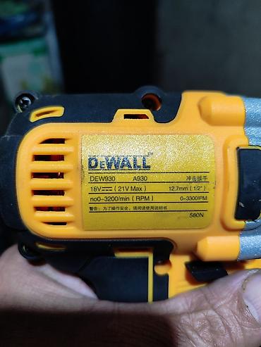 Дрели: ГАЙКАВЕРТ аккумуляторная батарейка 1 штук,новый. 2 батарейные - 4600 — 3