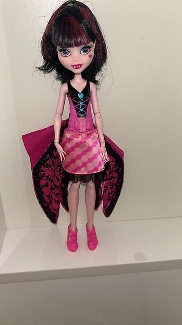 oğlan üçün oyuncaqlar: Monster High Ghoul To Bat Draculaura Wings Transform Vampire Doll — 2