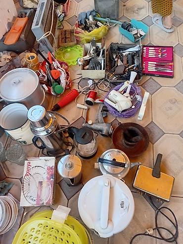 посуды для кухни: Много чего есть и ткани есть Большой набор посуды для кухни — фарфор — 6