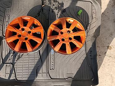 subaru outback диски: Два литых диска 15" - Материал: легкосплавные (литые) - Диаметр: 15" — 1