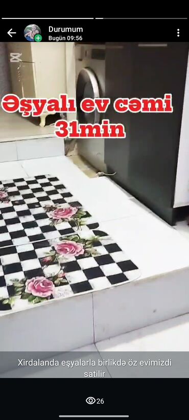 Həyət evləri və villaların satışı: Xırdalanda əşyalarla birlikdə satılan həyət evi.Kim istese yazsin -da lalafo.az — 2 Həyət evləri və villaların satışı: Xırdalanda əşyalarla birlikdə satılan həyət evi.Kim istese yazsin — 2