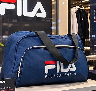 big bag: FILA idman çantası – praktik və geniş dizayn. - Rəng: mavi - — 1