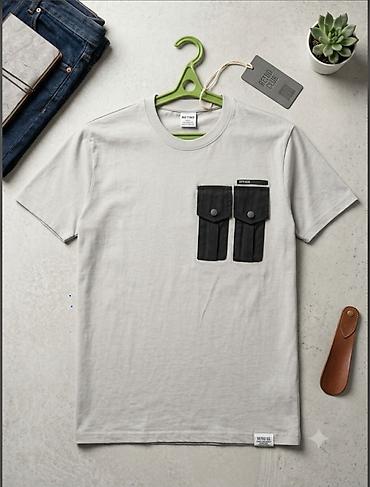 Digər: Retro Club unisex T‑shirt - Rəng: açıq boz (monoxrom baza) - Kəsim — 2