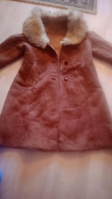 Дубленки: Дубленка, Классическая модель, По колено, M — 1