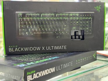 русская клавиатура на ноутбук наклейки: Razer black widow ultimate