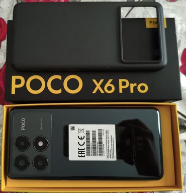 işlənmiş aspirator: Poco X6 Pro 5G, 512 GB, rəng - Qara
