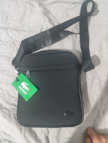 кошелек lacoste: Классикалык сумка, Материалы: Жасалма булгаары, Куру жөнгө салынат, Унисекс