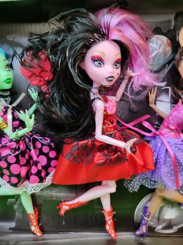 Игрушки: Кукла Монстр Хай игрушки в комплекте👧 Комплектация товара: 3 куклы в — 3