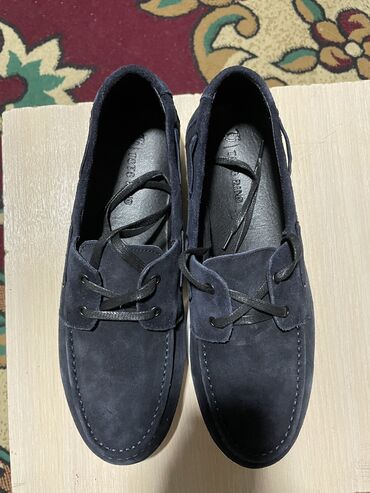 кожаный туфли: НОВЫЕ мокасины (замшевые) размер 42,Toto Rino,заказал с WB,ошибся с