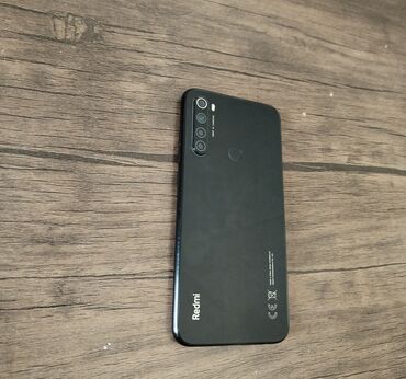 xiaomi kabrolari: Xiaomi Redmi Note 8, 64 ГБ, цвет - Черный, 
 Сенсорный, Отпечаток пальца, Две SIM карты