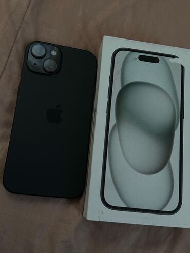 iphone 5s icloud: IPhone 15, 128 ГБ, Кара, Коргоочу айнек, Кабель, Куту, 100 %