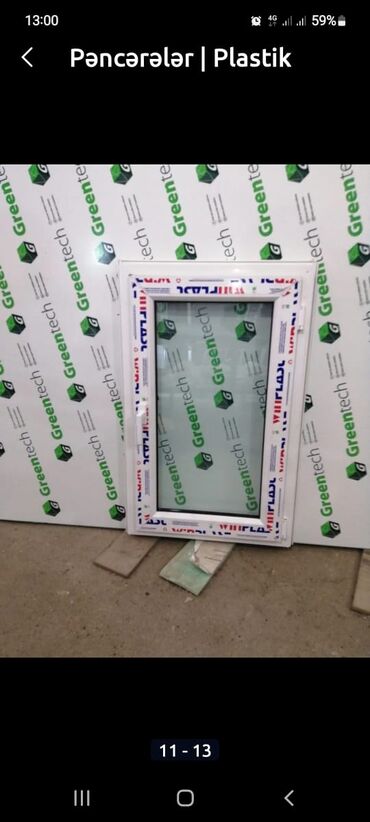 Plastik pəncərələr: Şəbəkəli Plastik Pəncərə və qapılar. Plastik aluminium qapı pəncərə — 5
