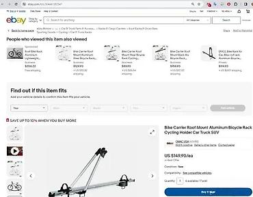 Dodaci za bicikl: Krovni nosač za bicikl OMAC – aluminijumski - Materijal: izdržljiv — 7