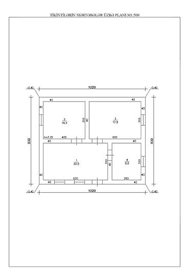 Həyət evləri və villaların satışı: 4 otaqlı, 87 kv. m, Kredit yoxdur, Təmirsiz — 10