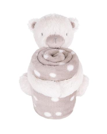 komode prodaja: KikkaBoo Baby ćebence sa plišanom igračkom 70x100 “My Teddy” (šifra — 2