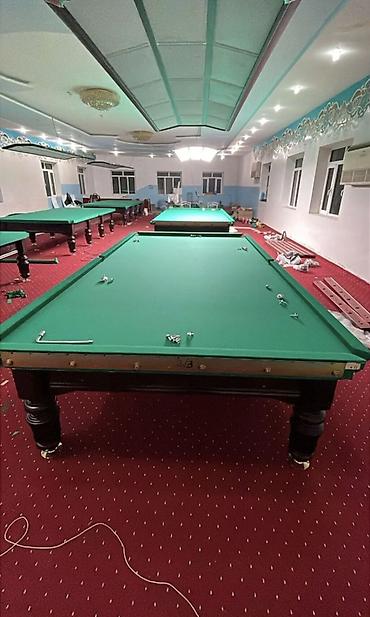 Бильярдные столы: 🎱 Профессиональный бильярдный стол 12 футов плита 45 мм Метталаборт — 3