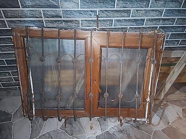 2.el pencere: İşlənmiş İkiqat şüşə paketi Plastik pəncərə, Еni: 1 sm, Uzunluğu: 80 sm — 4