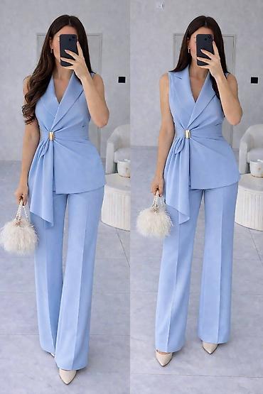 Kompleti: Elegantni ženski komplet – prsluk sa pantalonama Fenomenalni Zara — 4