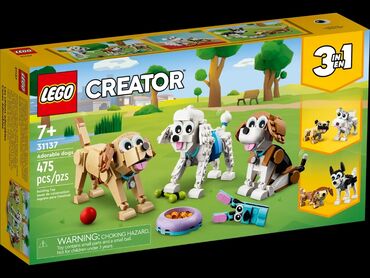 Игрушки: Lego Creator 31137 Очаровательные собаки 🐕🦮🐕‍🦺 рекомендованный