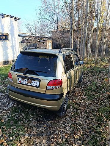 Microcar: Daewoo Matiz: 2011 г., 0.8 л, Кол менен иштөөчү, Бензин, Хетчбек — 5