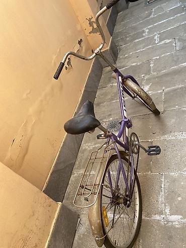 velosiped 26 type 1: Şəhər velosipedi – ISMA, klassik çərçivə - Rəng: bənövşəyi çərçivə — 2