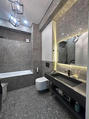 Продажа квартир: 2 комнаты, 65 м², ул. Чынгыз Айтматова Элитка, 7 этаж, Дизайнерский ремонт — 10