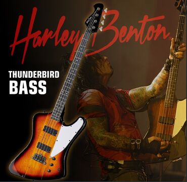 гитара рок: Бас гитара Harley Benton, progressive series ". Thunderbird