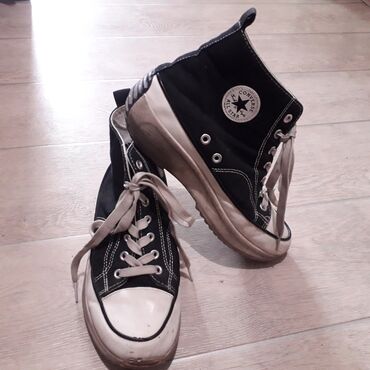 converse кеды мужские: Кеды,конверсы,converse,shoes, на высокой подошве, 40 размер,б/у отдаю