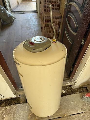 Краны водонагреватели: Aqua Hot elektrik su qızdırıcısı (boiler) - Silindrik gövdə, şaquli — 6