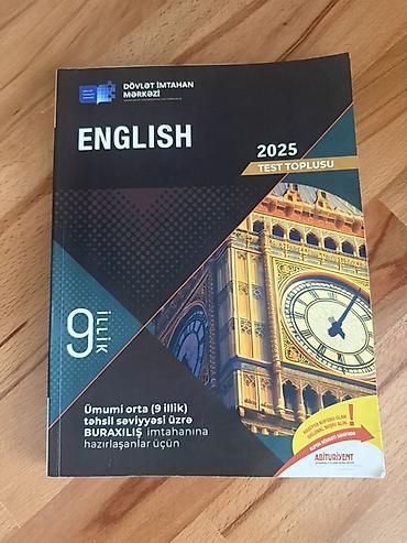 array informatika pdf 2026: Məhsul: “English – 2025 Test Toplusu” (Dövlət İmtahan Mərkəzi) — 1