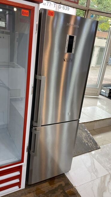 Soyuducular: Liebherr paslanmayan polad korpuslu iki qapılı soyuducu (altı
