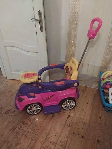 Uşaq dünyası: Uşaq üçün “Magic Car” ayaqla sürülən və valideyn tutacaqlı maşın - — 2