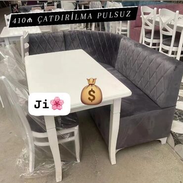 metbex aboylari 2020: Künc divan masa oturacaq rəng seçimi var