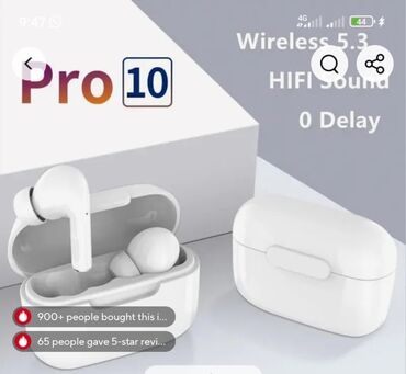 apple qulaqliq: Airpods Pro 10 Yenidir məhdud saydadır Gəncədədir