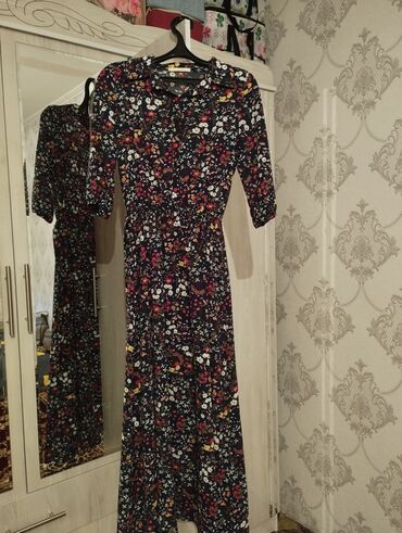 футболка xl: Повседневное платье, Лето, Длинная модель, 2XL (EU 44)