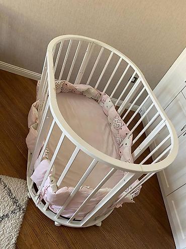 Oğlan və qız üçün, İşlənmiş, Yumru, Beşik, Dəst ilə, Matras ilə, Yellənmə mexanizmsiz