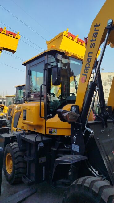 японский мини трактор с куном: Фронтальный погрузчик Japan Start - Тип: колесный фронтальный
