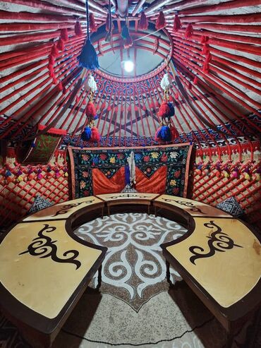 Аренда юрт: Аренда юрты, Каркас Деревянный, 85 баш, Казан, Посуда, Самовар — 14