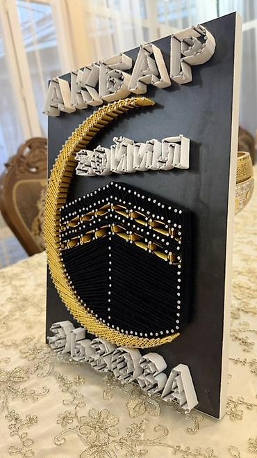 Панно: Панно из нитей и гвоздей (string art) на заказ. - Основа: прочная — 4