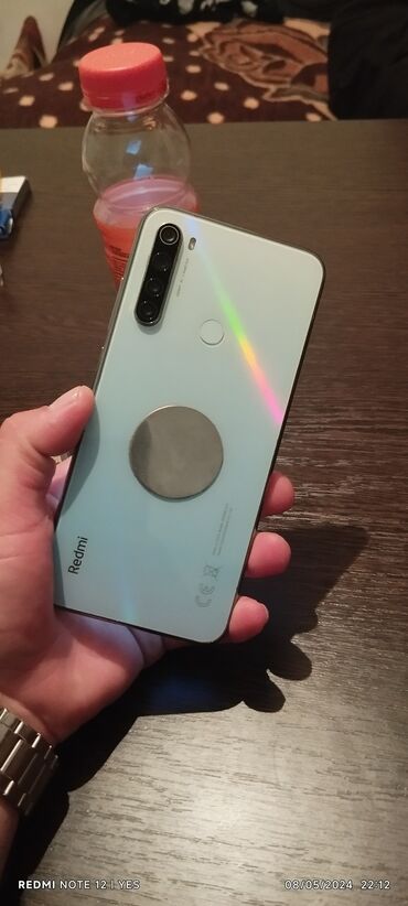 xiaomi mi6: Xiaomi Redmi Note 8, 32 ГБ, цвет - Голубой, 
 Сенсорный, Отпечаток пальца, Две SIM карты