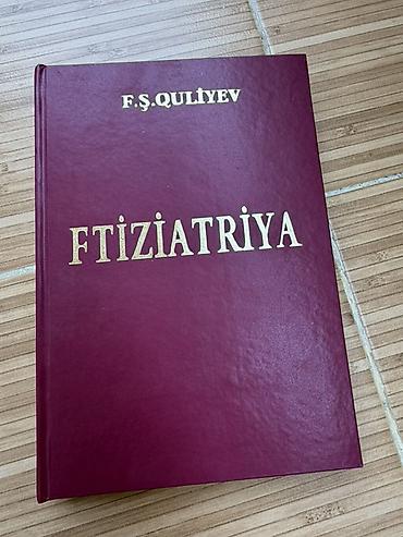 Kitablar və jurnallar: Məhsul: “Ftiziatriya” kitabı Müəllif: F. Ş. Quliyev Xüsusiyyətlər — 1