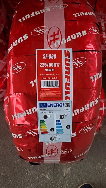 Sunfull SF-888 yay/performans şini - Ölçü: 225/50 R17 - Yük/sürət