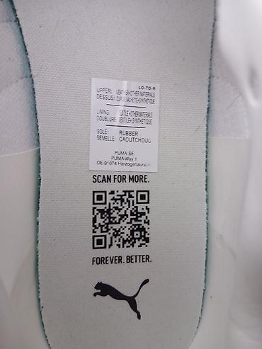qadin uzuyu: Puma, Ölçü: 38, rəng - Ağ, Yeni — 8