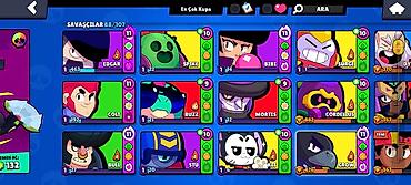 Другие предметы коллекционирования: Brawl Stars hesabı – geniş kontentli oyun profili - Kupa yolu: 20027 — 3
