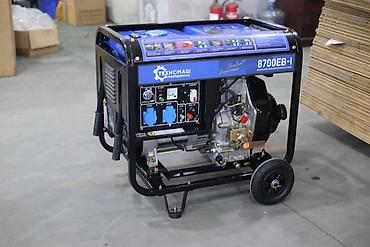 Генераторы: Дизельный генератор TECHNOMACH 8700EB-I от компании ТЕХНОМАШ!!! — 1